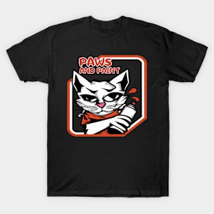 Feline street art T-Shirt